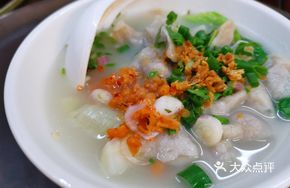 Fish Skin Dumplings in Superior Soup