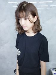 -INS羽毛接发·巴黎画染