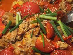 -贵州辣子鸡番茄鸡