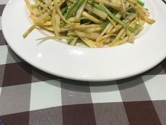 香菜炒笋尖-西夏回族烧麦馆(牡丹街店)