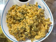 槐花炒蛋-涵家味土菜馆·徽州一绝臭鳜鱼(三河古镇店)