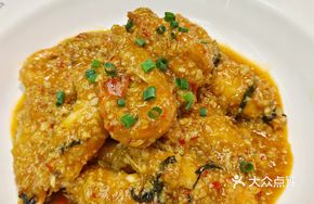 Garlic-Infused Sauce River Shrimp