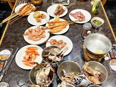 -川骄海鲜自助(王府井奥莱UP TOWN店原世界之花店)