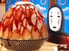 草莓生乳冰-怪物的冰与火(天虹商场中山路店)