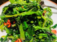 小炒野生菜苔-川旺角川粤融合菜•海景餐厅(星海广场店)