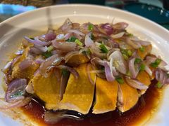 葱油淋三黄鸡-老广酒楼(樱花店)