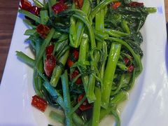 炝炒空心菜-虾元素品质川菜