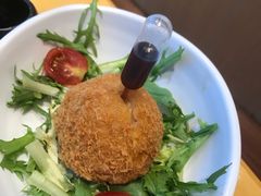 酥炸猪肉裹温泉蛋-胜博殿日式炸猪排(西红门店)