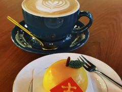 香草拿铁（冷/热）-街角 T·COFFEE 融合料理·BISTRO(车公庙店)