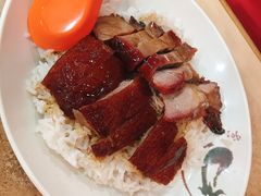 叉烧拼烧鹅饭-一乐烧鹅(中环店)