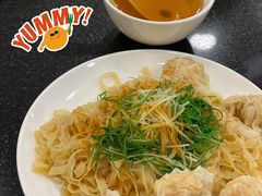 姜葱云吞捞粗面-丽的面家(多宝路店)