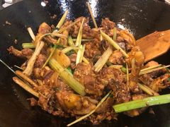 香茅花雕炒鸡-百鸟归巢天麻鱼头(远洋城店)