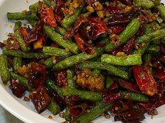 橄榄菜肉沫四季豆-京天红酒家(虎坊路店)