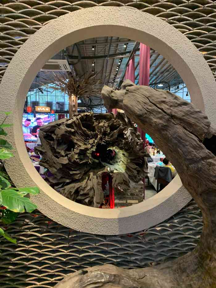 大树头森林餐厅(番禺广场店)-"环境很大,但也挺偏,跟着导航走,开车去