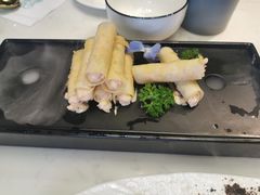 脆筒龙虾卷-后海16号·北京私房菜