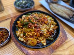 辣炒鱿鱼-全州豆芽汤饭