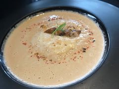 卡布奇诺蘑菇汤配牛肝菌-AZUL by FUEL蓝色·法式酒馆(琶醍店)