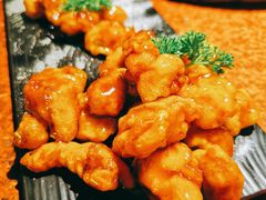 雪花糖醋里脊-绿茶餐厅(华联万柳店)