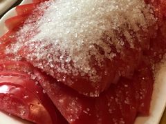 糖拌西红柿-敦煌达记酱驴肉黄面馆