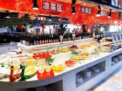 自助取餐区-壹炉自助烤肉烧烤店(港悦广场店)