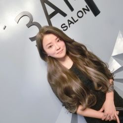 Yishen染发作品-3AM HAIR SALON烫发染发接发