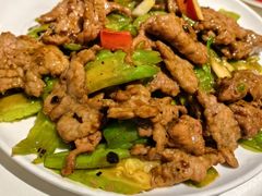 豆豉凉瓜爆牛肉-广州海鲜酒楼(长丰园店)