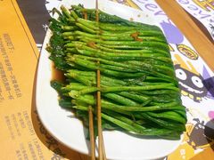 烤韭菜-木屋烧烤(万德庄店)