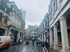 -海口骑楼小吃街