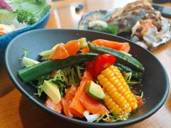 蔬菜三文鱼沙拉-九井澤精致料理(金茂店)