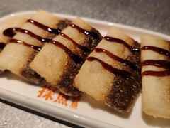 探鱼手工鸳鸯糍粑-探鱼·鲜青椒爽麻烤鱼(天河优托邦店)