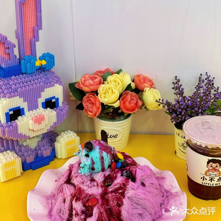 天津新开的❗️豪华版巧克力绵绵冰太诱人啦❗️