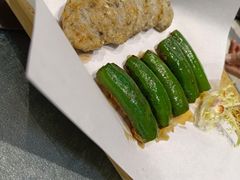 煎鱼饼拼酿辣椒-德云居