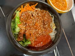 烤牛肉拌饭-四喜后厨·白串烧烤朝鲜小酒馆(珠江路店)