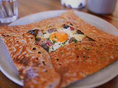 鸡蛋蘑菇熏肉荞麦可丽饼-RAC BAR(安福路店)