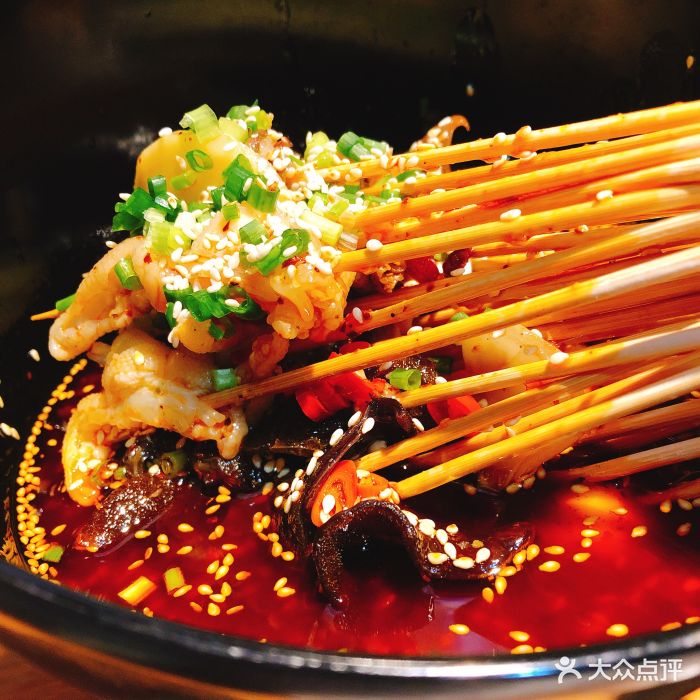 谭记羊蝎子火锅成都冷吃串串图片 - 第1张