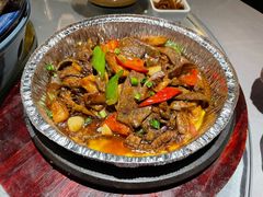 铁板爆三样-小土豆北方菜馆(方庄店)