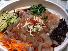 鸡丝拉皮-正阳春烤鸭(华捷道店)