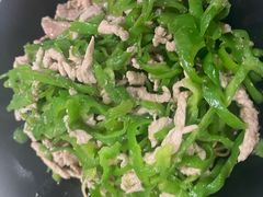 青椒香干肉丝-老地方面馆(思南路店)