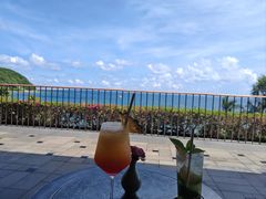 -日落吧·海景咖啡厅·餐酒吧·鸡尾酒·下午茶·乐队表演·浪漫夕阳·三亚文华东方酒店