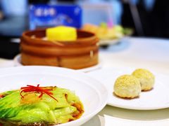 葱油灼时蔬-皇朝会.经典传统粤菜(外滩店)