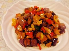 茄子肉丁鸡蛋拌面-文三里屯面馆(三里屯店)