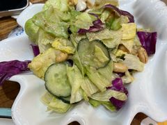 -东来菜馆•手抓海鲜家常菜•海鲜锅贴(鸽子窝店)