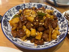松子牛肉炒年糕-兔爸私家小厨(新北万达店)