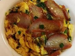 招牌叉烧葱花滑蛋饭-深仔记茶餐厅(亚士厘道店)