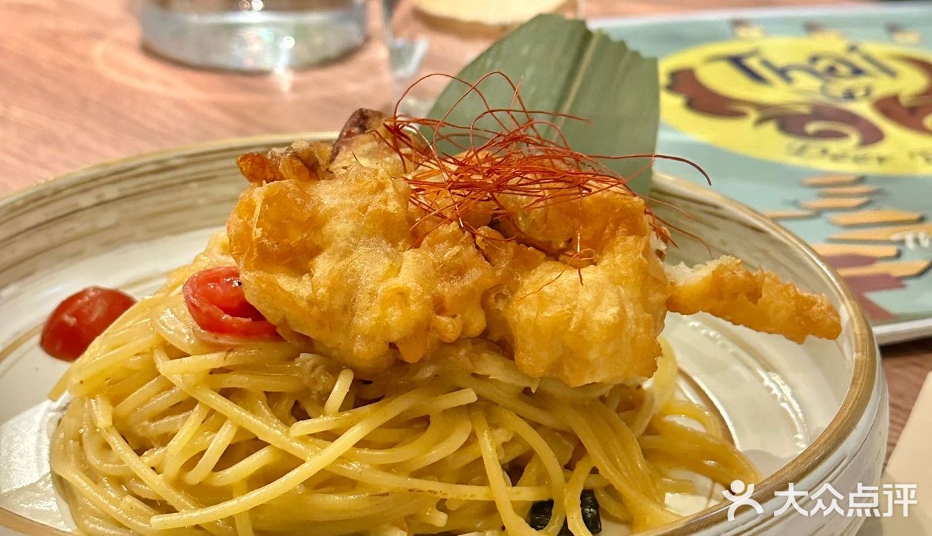 泰式露營餐廳⛺️大推白咖喱意粉