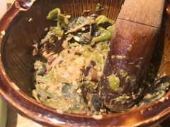 皮蛋青椒擂茄子-费大厨辣椒炒肉(皇庭广场店)
