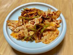 招牌香辣板筋-老刘私厨猪脚饭