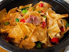 干锅腊肉石屏豆腐皮-泓0871臻选云南菜·味庄