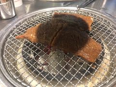 调味雪花牛排肉-韩聚屋韩国烤肉餐厅(新北万达店)
