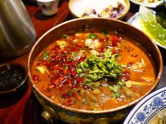 水煮鱼拼牛肉-馬蘭花開(车站大道店)